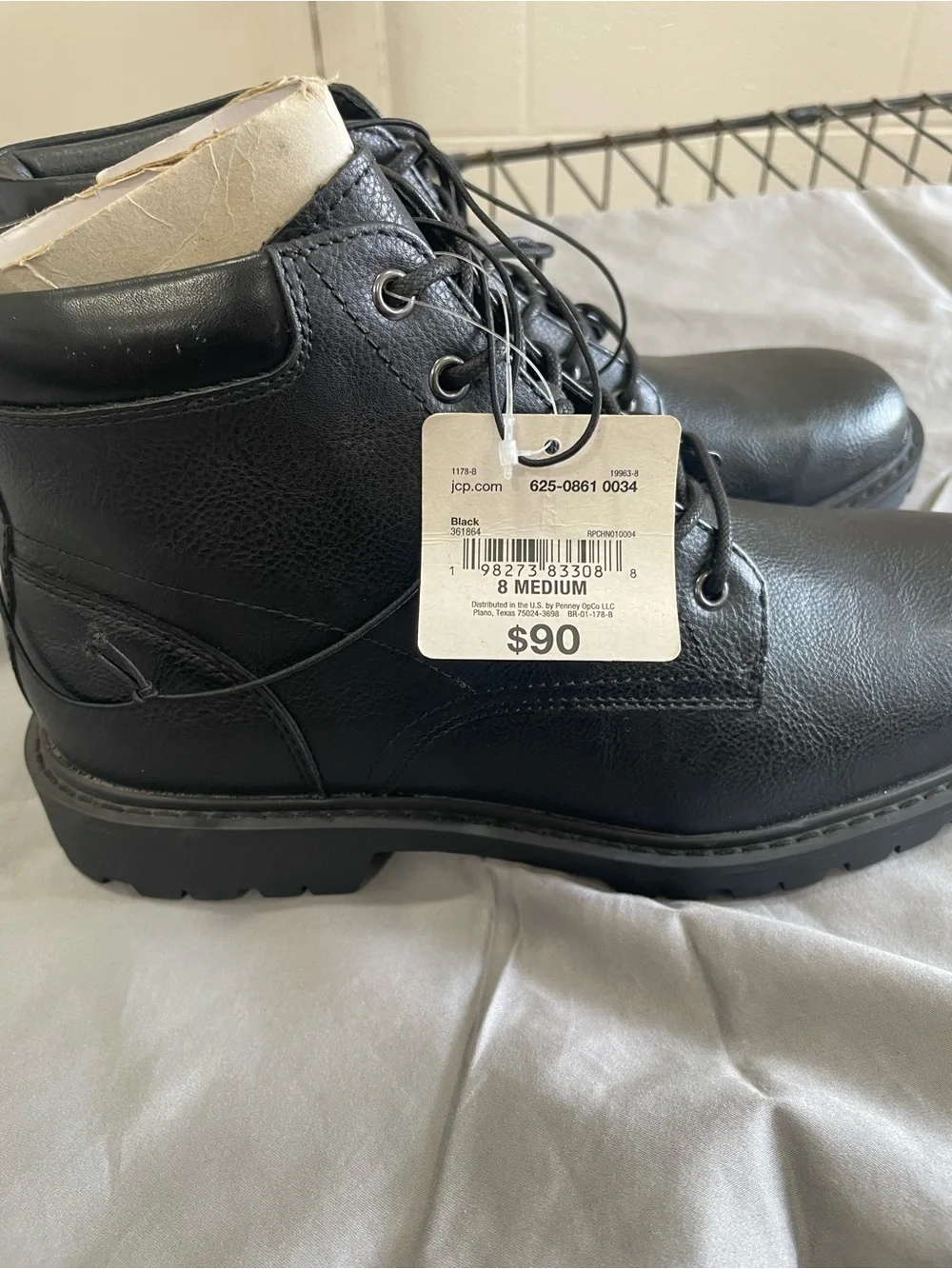 Mutual Weave Men's Black Leather Chukka Boots